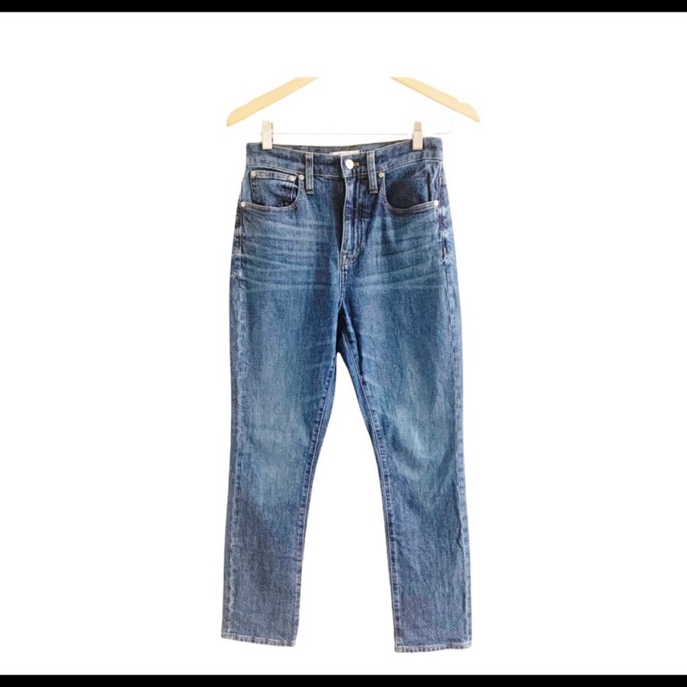Madewell high rise boyfriend jeans